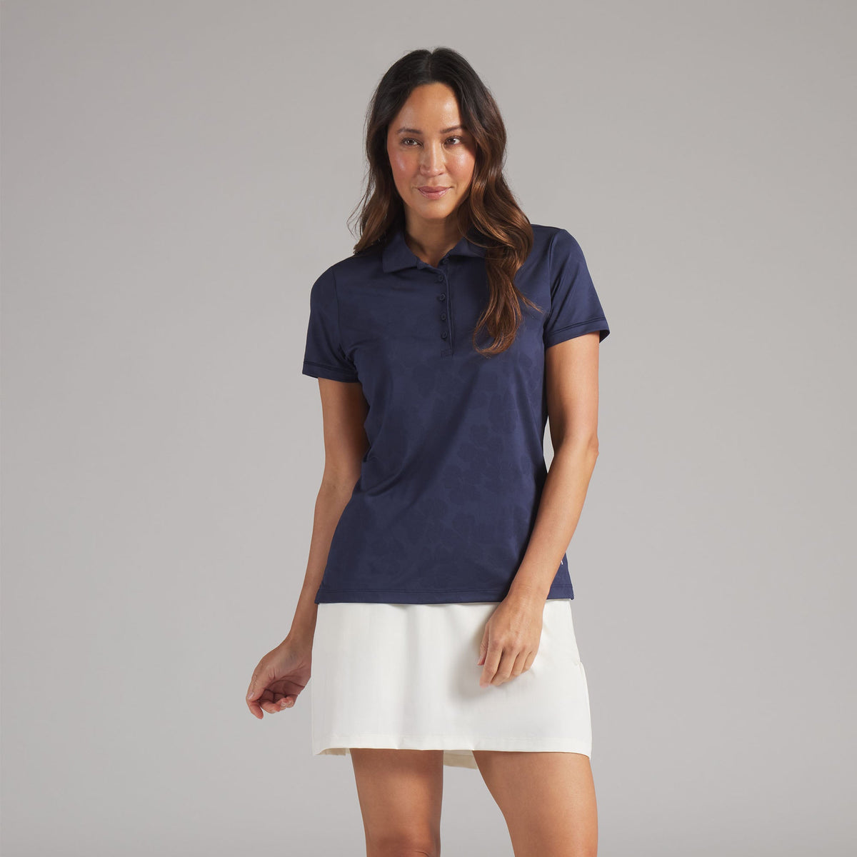 Women's Floral Lace Jacquard Golf Polo - Puma Golf Latest