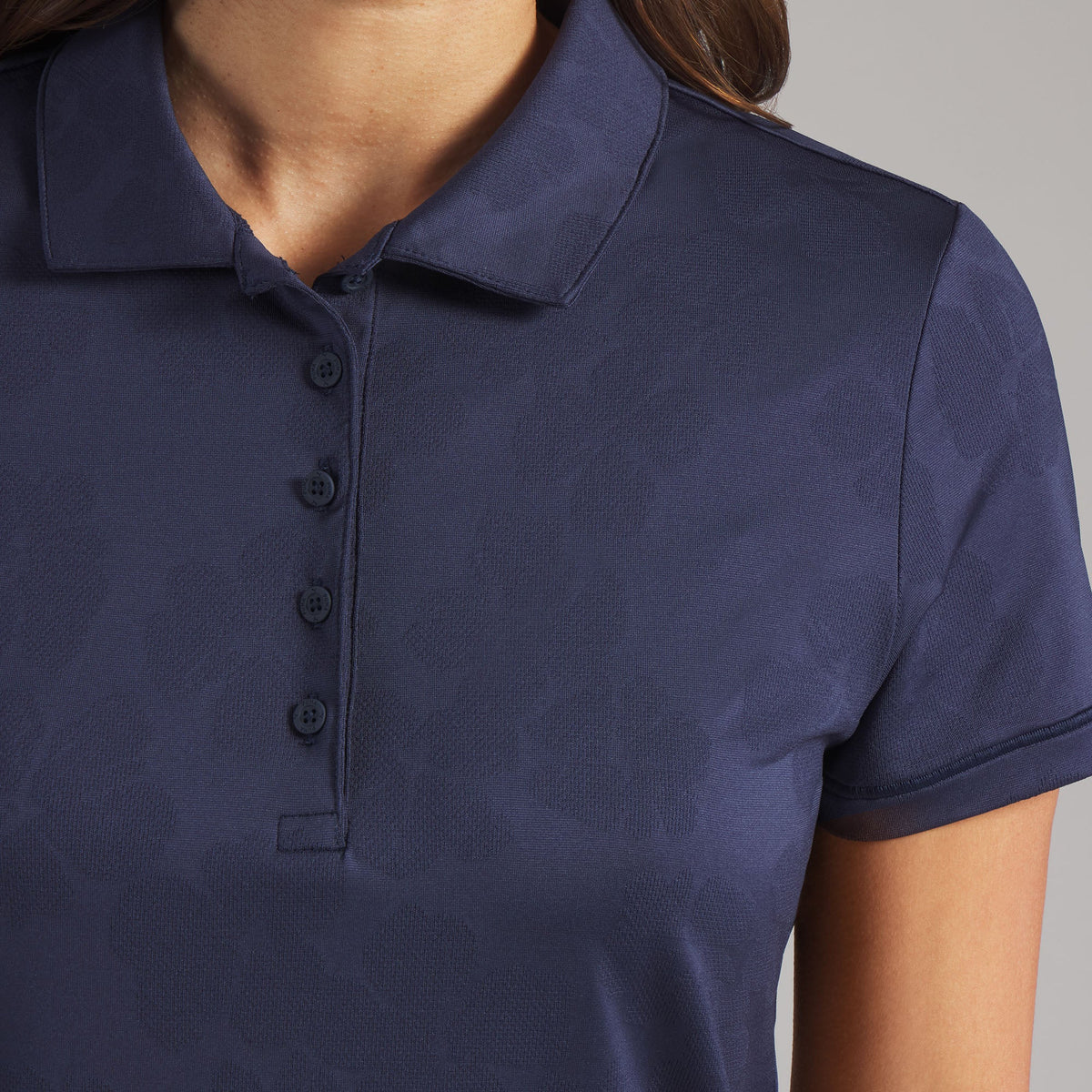 Women's Floral Lace Jacquard Golf Polo - Puma Golf Latest