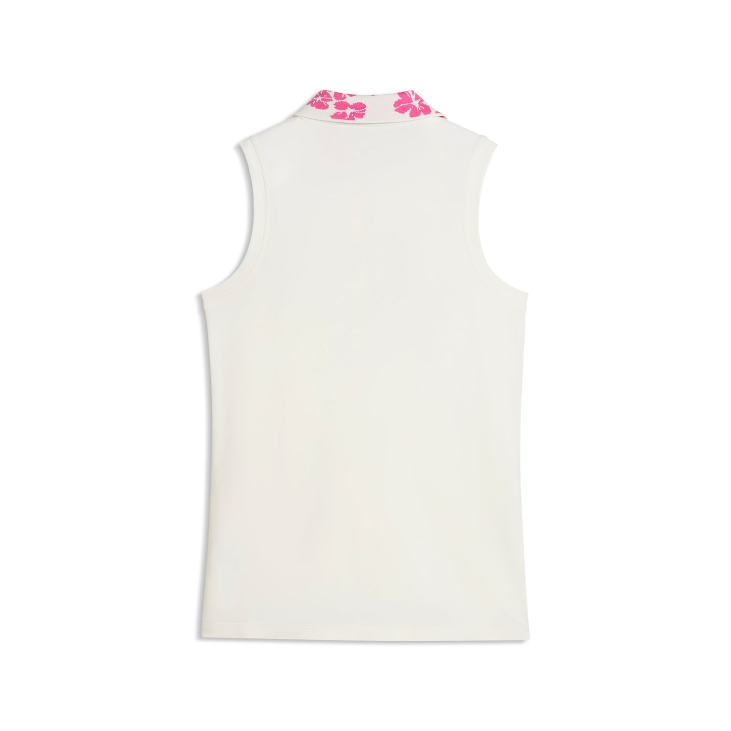 Women's Modalon Floral Rib Sleeveless Golf Polo - Puma Golf Quality