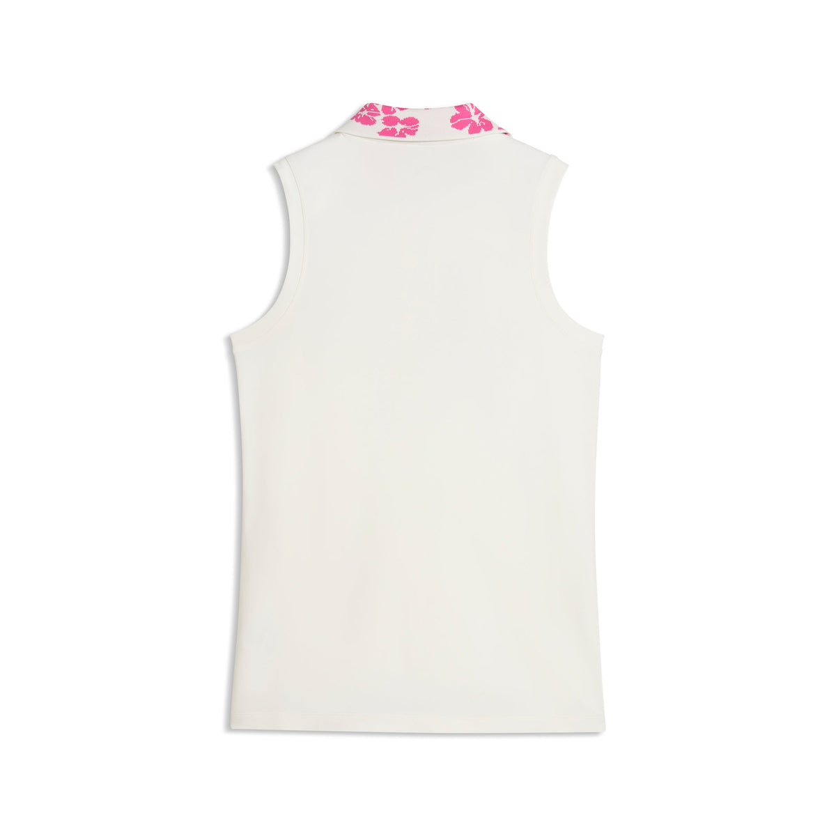 Women's Modalon Floral Rib Sleeveless Golf Polo - Puma Golf Quality