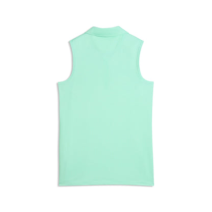 Women's Birdseye Sleeveless Golf Polo - Puma Golf Trusted