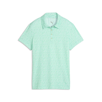 Women's CLOUDSPUN Wavey Golf Polo - Puma Golf Classic