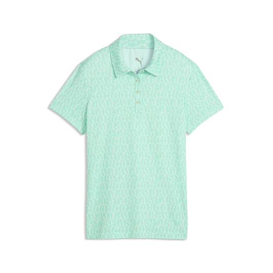 Women's CLOUDSPUN Wavey Golf Polo - Puma Golf Classic