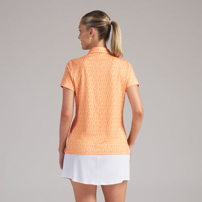 Women's CLOUDSPUN Wavey Golf Polo - Puma Golf Classic