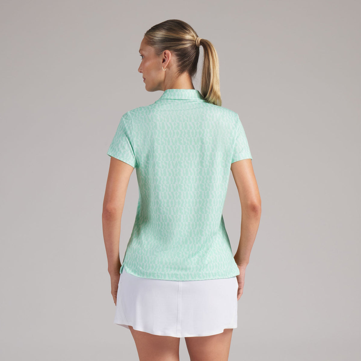 Women's CLOUDSPUN Wavey Golf Polo - Puma Golf Classic