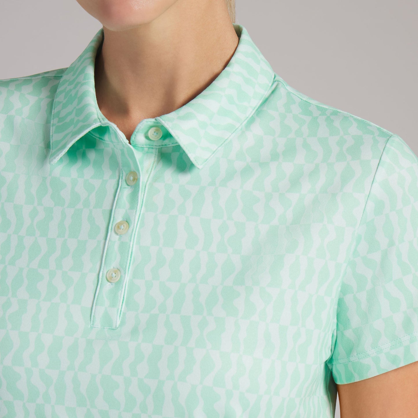 Women's CLOUDSPUN Wavey Golf Polo - Puma Golf Classic