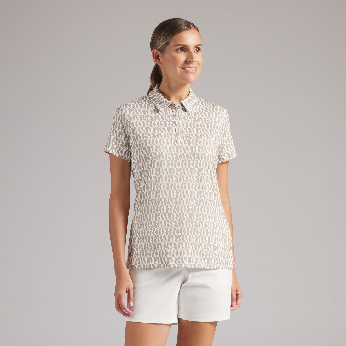 Women's CLOUDSPUN Wavey Golf Polo - Puma Golf Classic