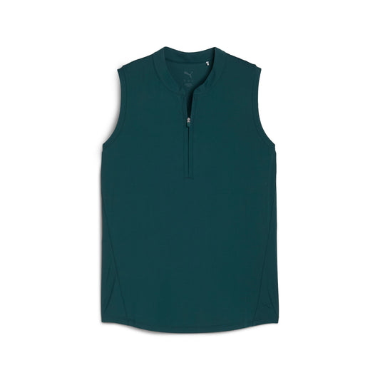 Women's Aerlon Mock Sleeveless Golf Polo - Puma Golf Everyday