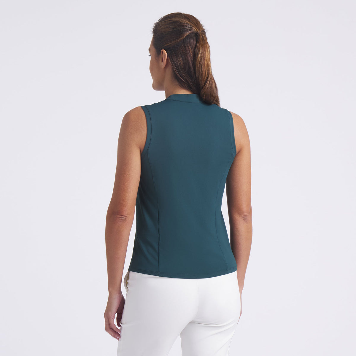 Women's Aerlon Mock Sleeveless Golf Polo - Puma Golf Everyday