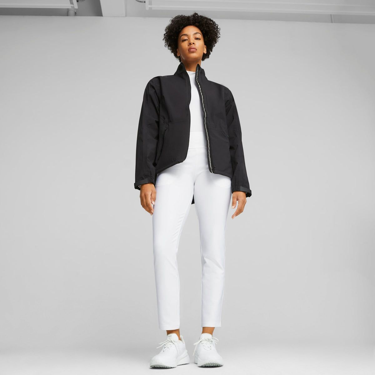 Women's DRYLBL Rain Golf Jacket - Puma Golf Classic