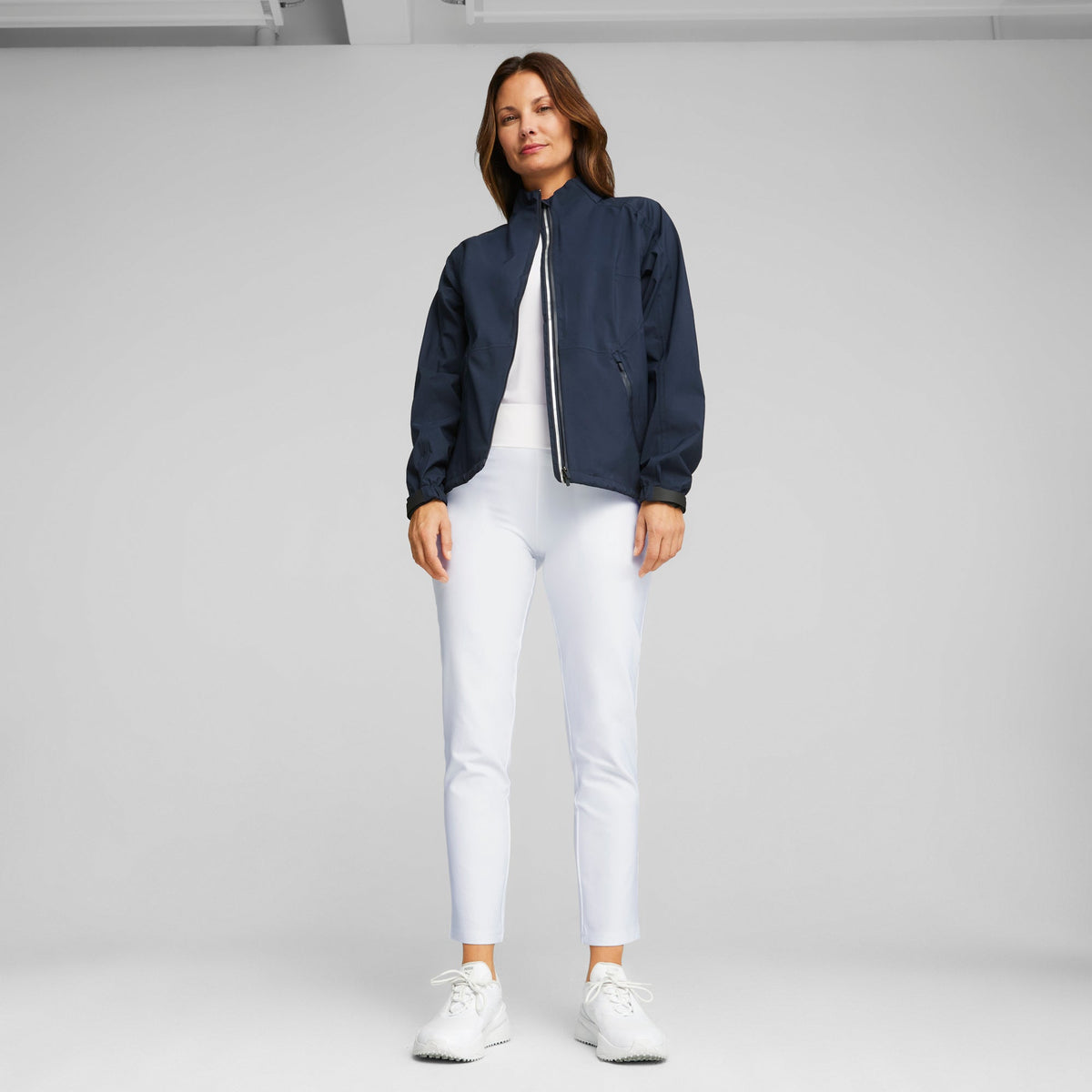 Women's DRYLBL Rain Golf Jacket - Puma Golf Classic