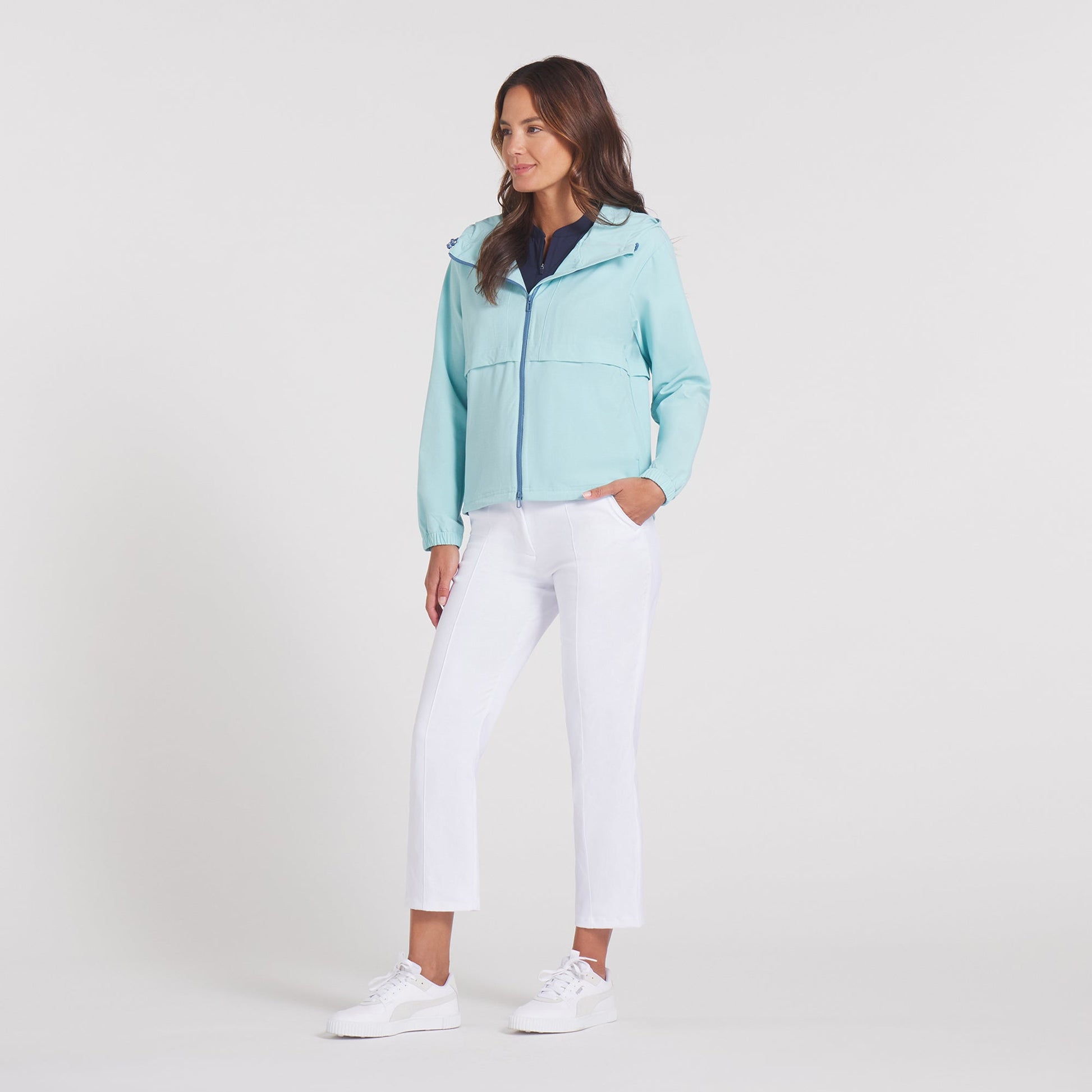 Women's Ripguard Full Zip Golf Jacket - Puma Golf Essential
