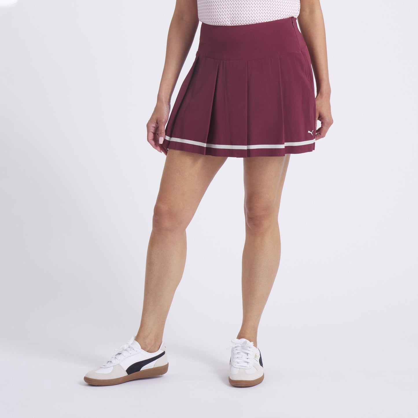 Women's Stripe Pleated Golf Skirt - Puma Golf Quality