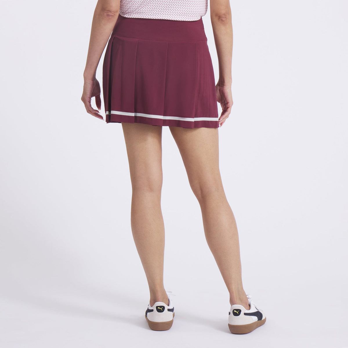 Women's Stripe Pleated Golf Skirt - Puma Golf Quality