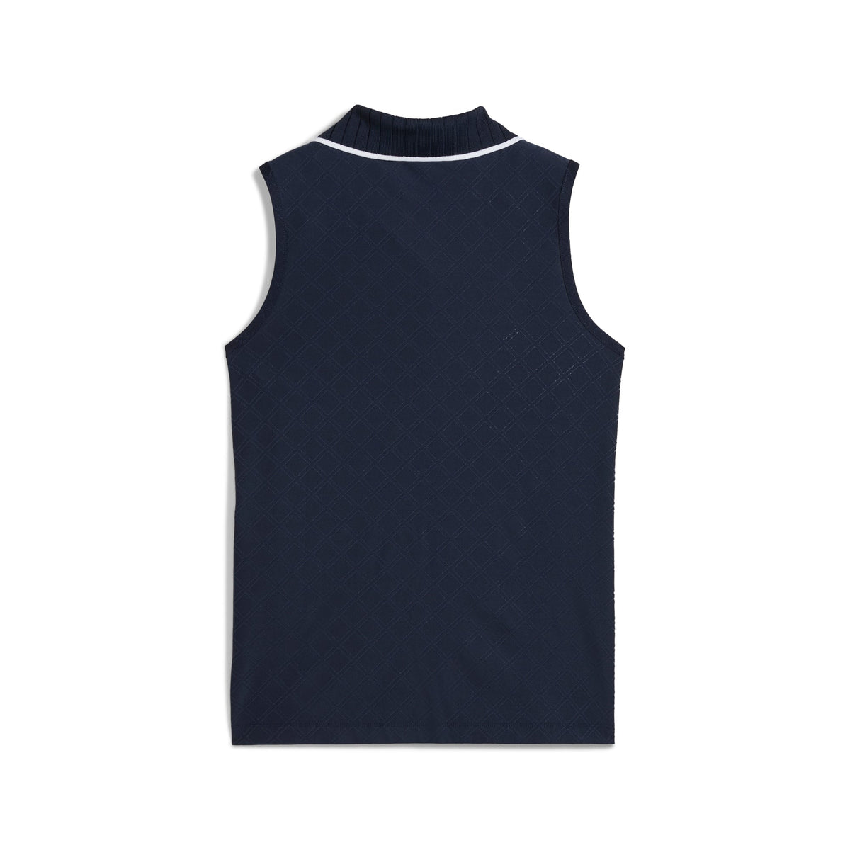 Women's AP Jacquard Sleeveless Golf Polo - Puma Golf Classic