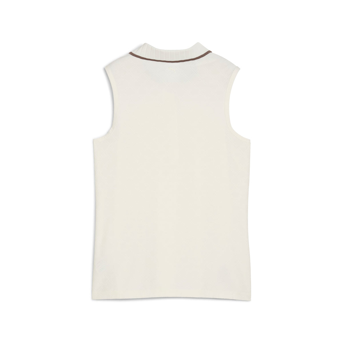 Women's AP Jacquard Sleeveless Golf Polo - Puma Golf Classic
