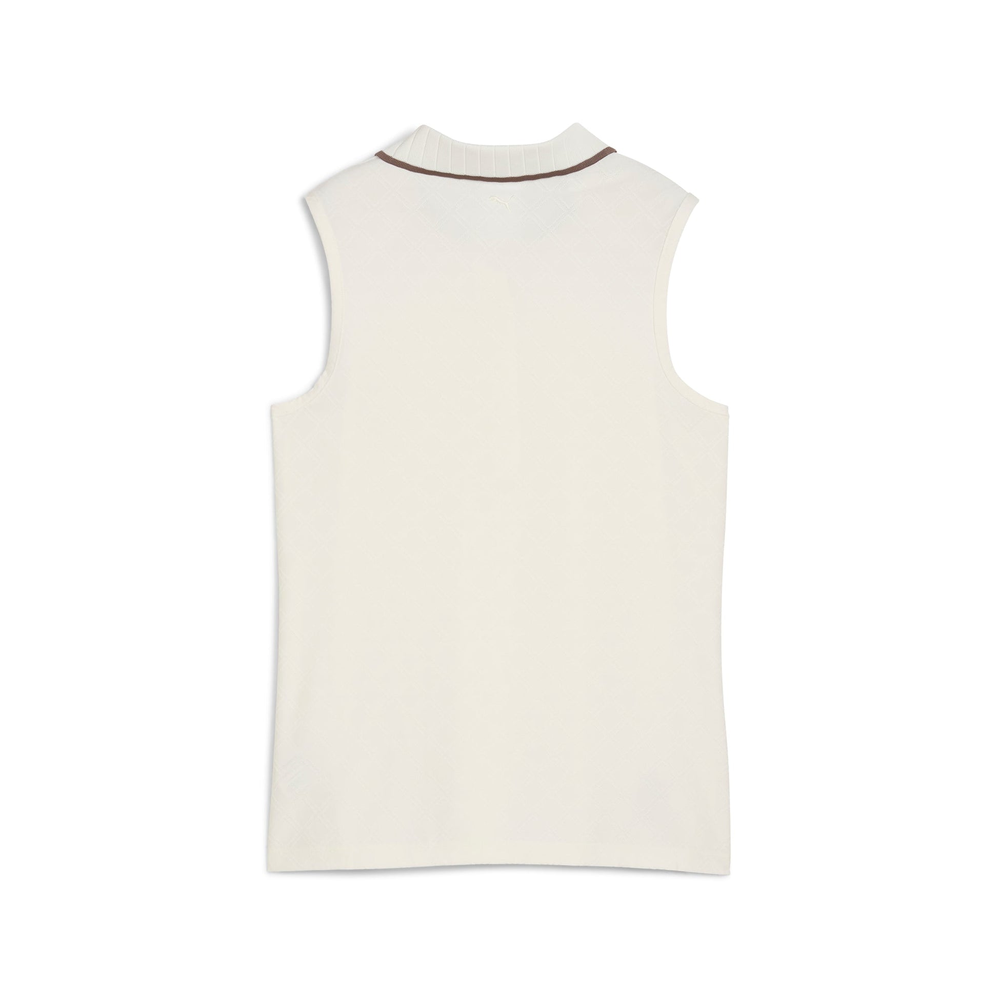 Women's AP Jacquard Sleeveless Golf Polo - Puma Golf Classic