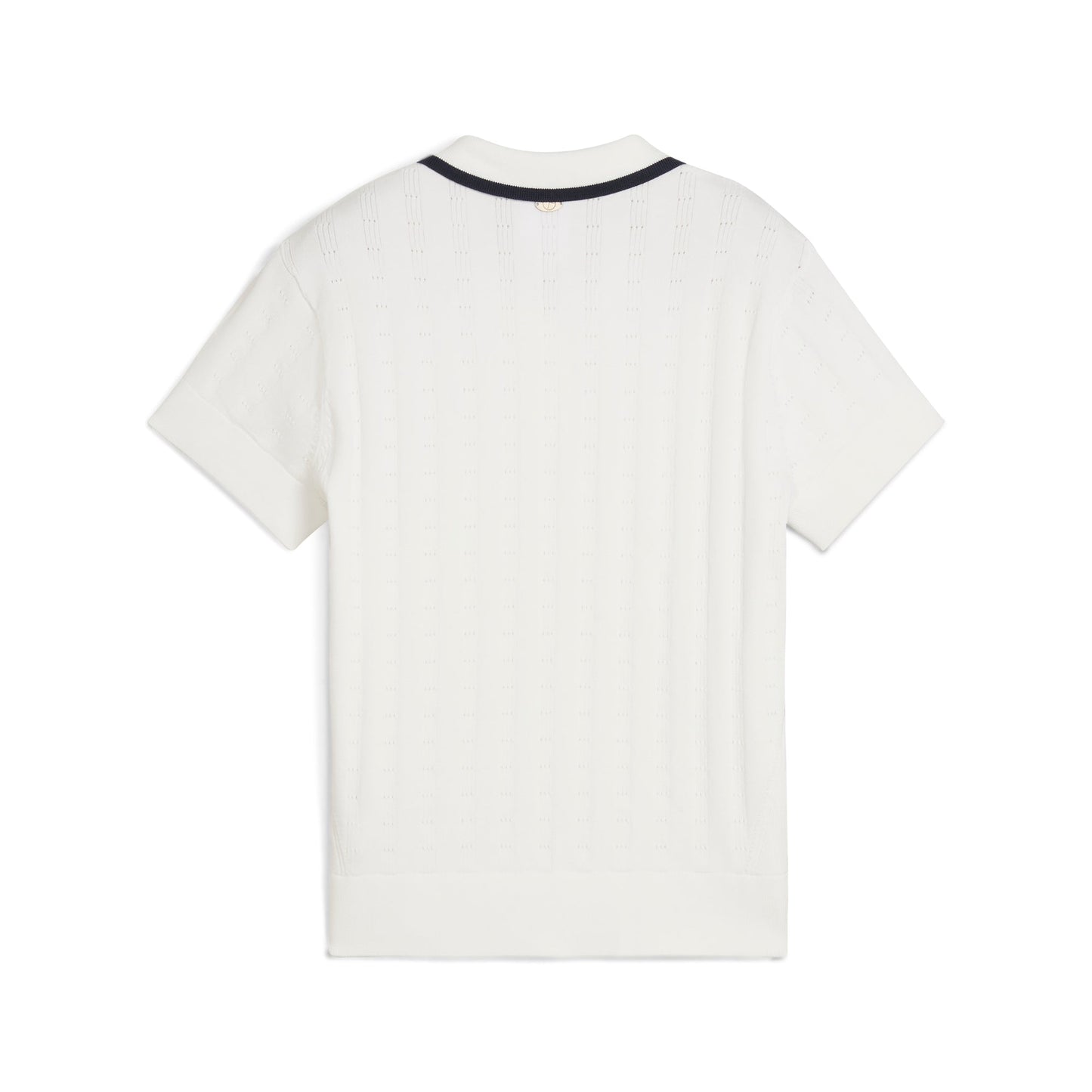Women's AP Pointelle Golf Polo - Puma Golf Essential