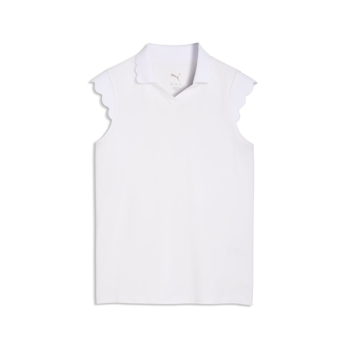 Girl's CLOUDSPUN Scallop Sleeve Golf Polo - Puma Golf Value