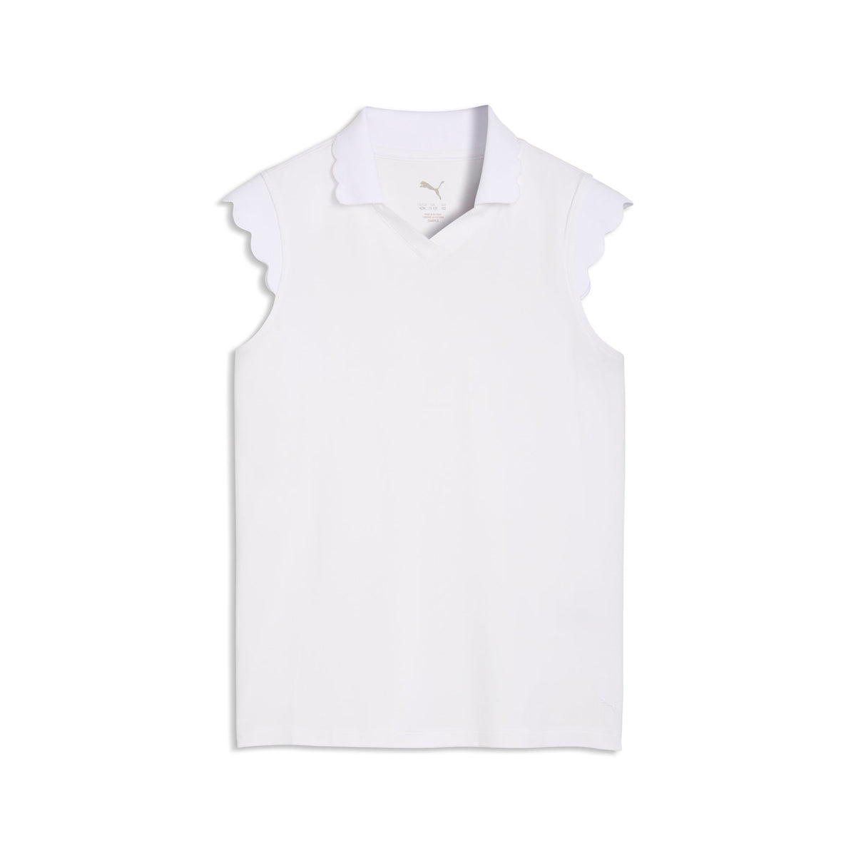 Girl's CLOUDSPUN Scallop Sleeve Golf Polo - Puma Golf Value
