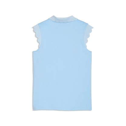 Girl's CLOUDSPUN Scallop Sleeve Golf Polo - Puma Golf Value