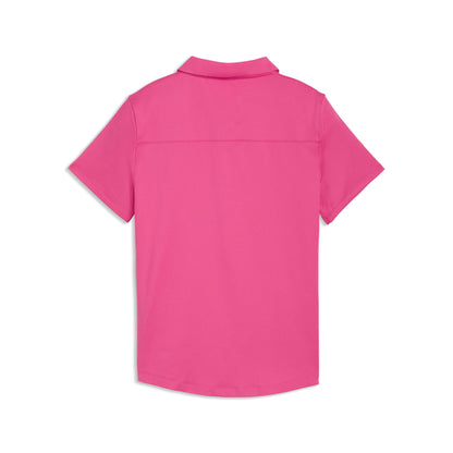 Girl's CLOUDSPUN Solid Golf Polo - Puma Golf Classic