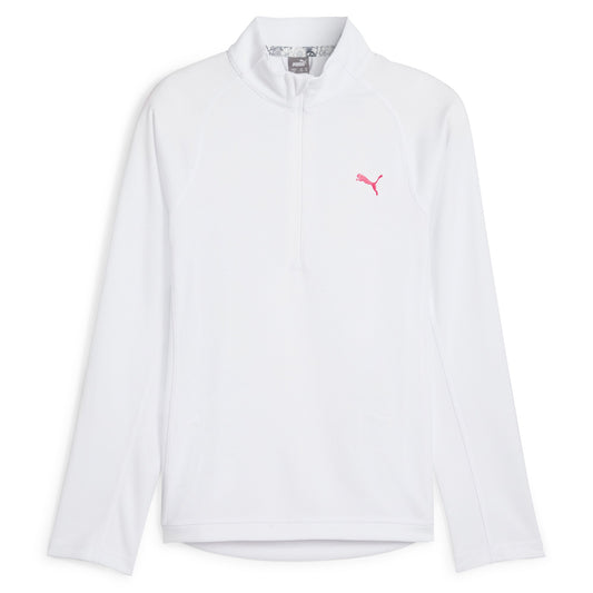 Girl's Golf 1/4 Zip - Puma Golf Essential