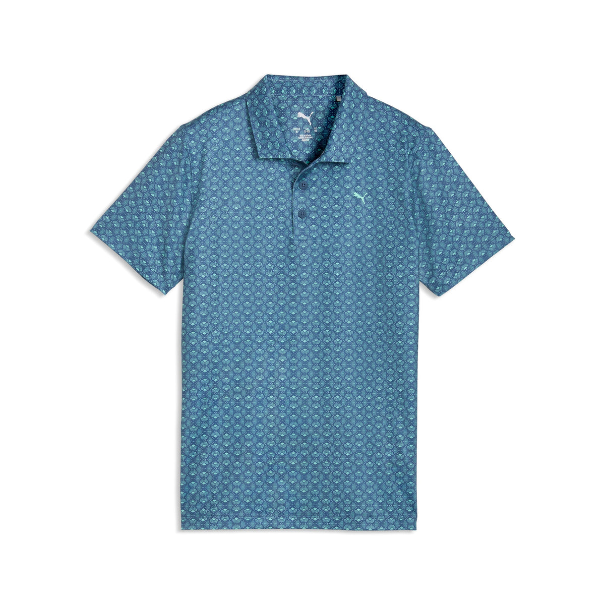 Boy's MATTR Scallop Golf Polo - Puma Golf Trusted