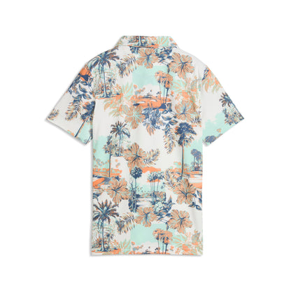 Boy's CLOUDSPUN Palm Golf Polo - Puma Golf Classic