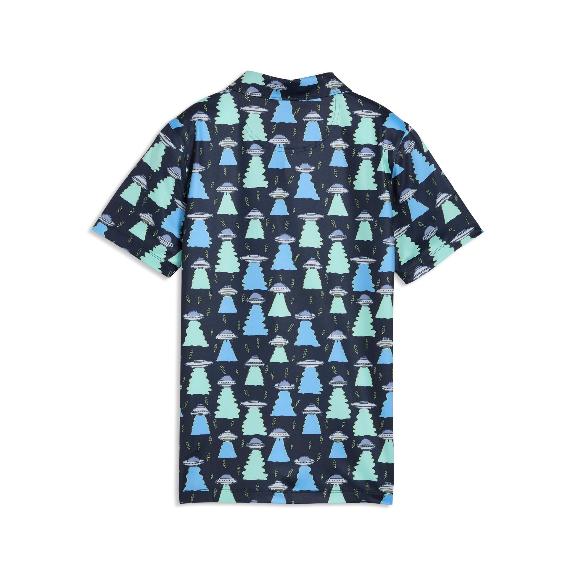 Boy's MATTR UFO Golf Polo - Puma Golf Essential