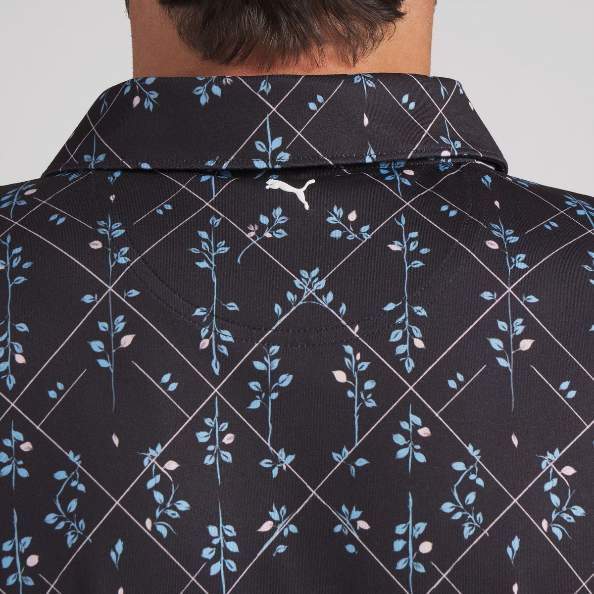 CLOUDSPUN Argyle Bloom BN Golf Polo - Puma Golf Great Value