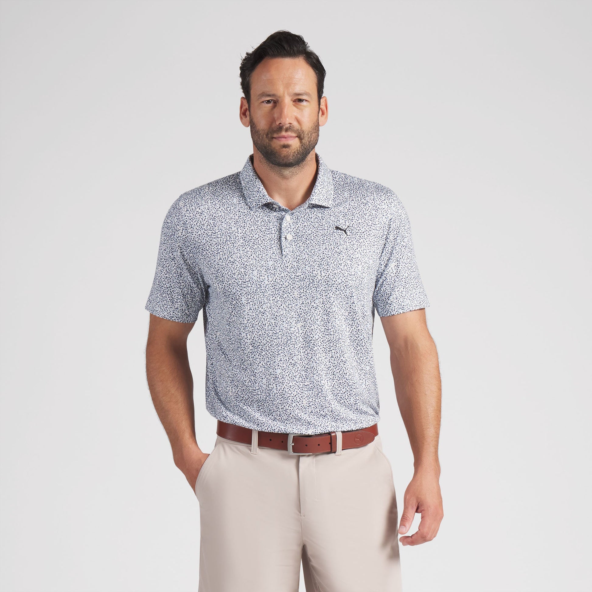 CLOUDSPUN Posy BN Golf Polo - Puma Golf Quality