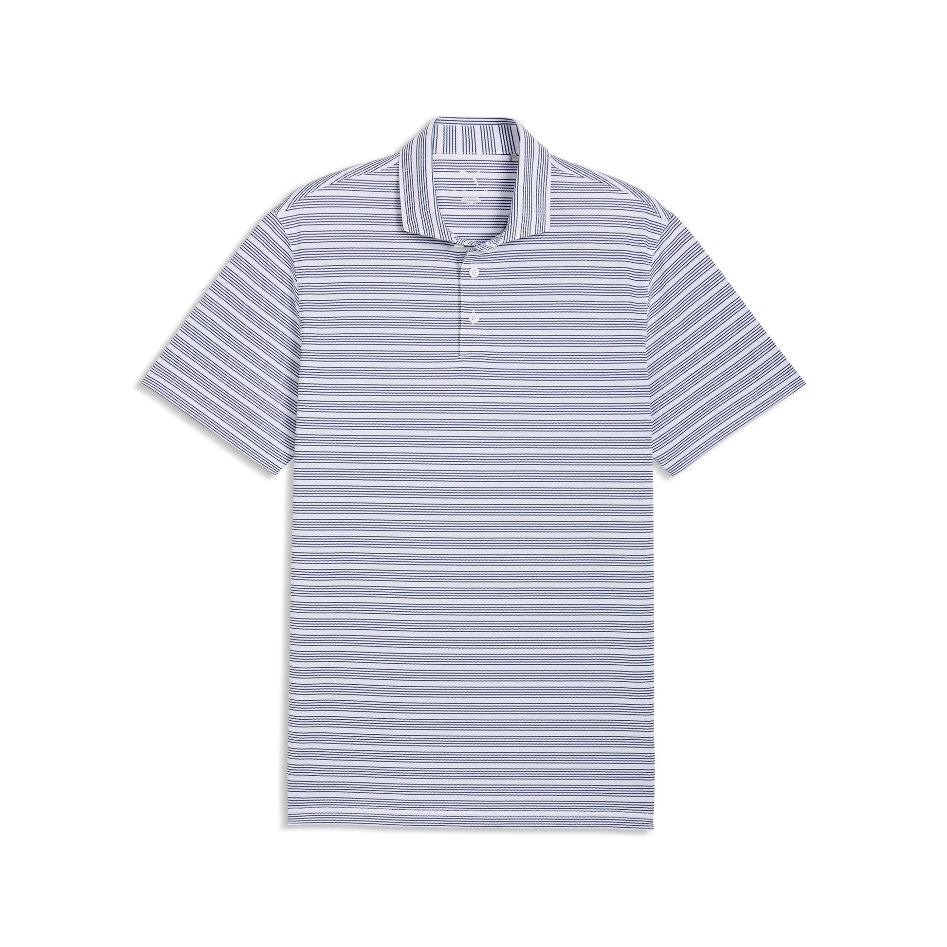 Clubhouse Stripe Golf Polo - Puma Golf Essential