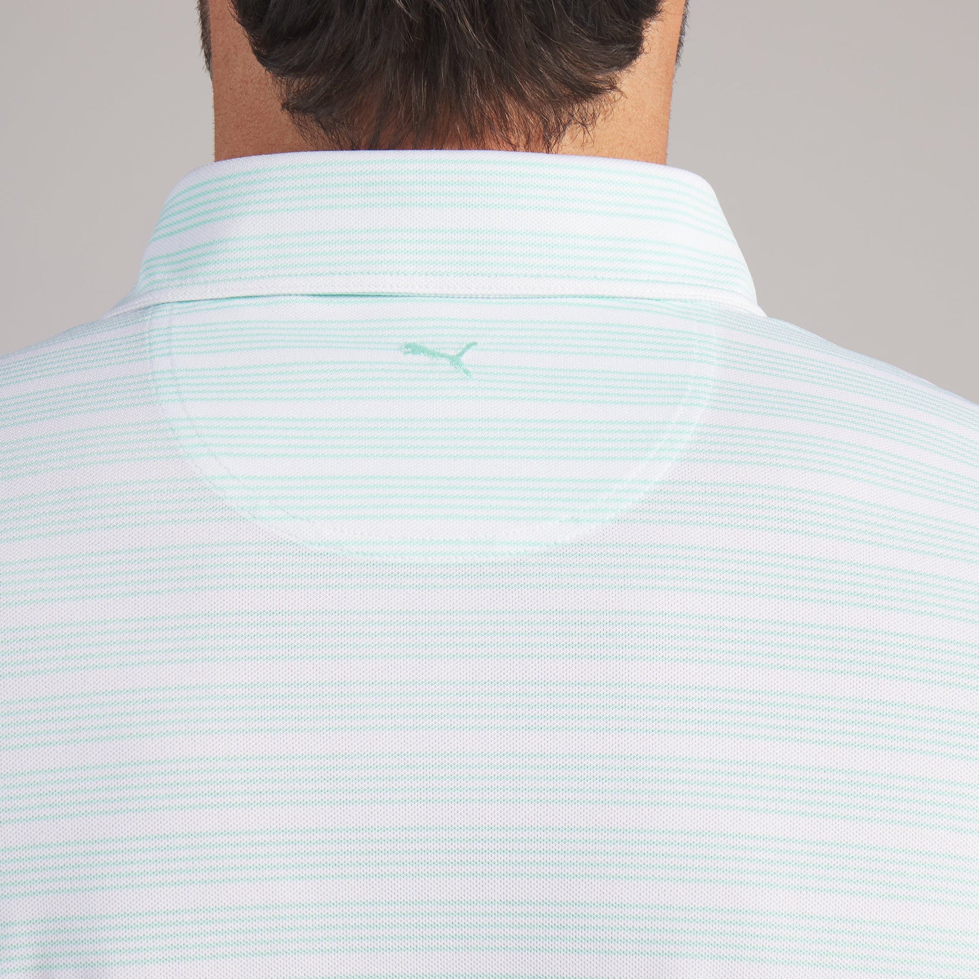 Clubhouse Stripe Golf Polo - Puma Golf Essential