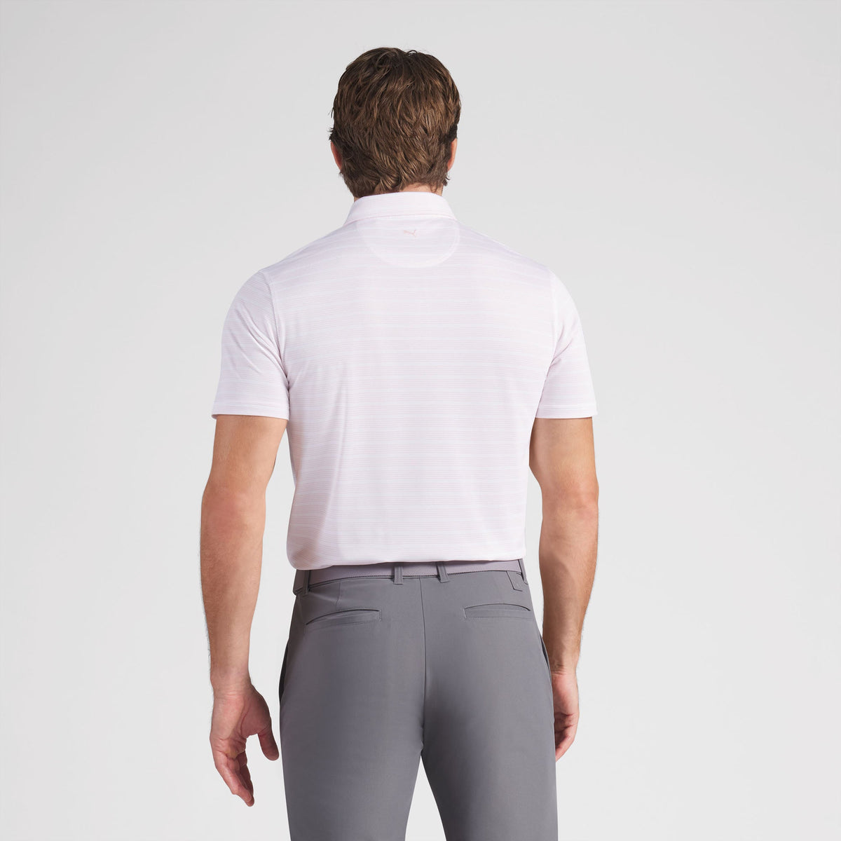 Clubhouse Stripe Golf Polo - Puma Golf Essential