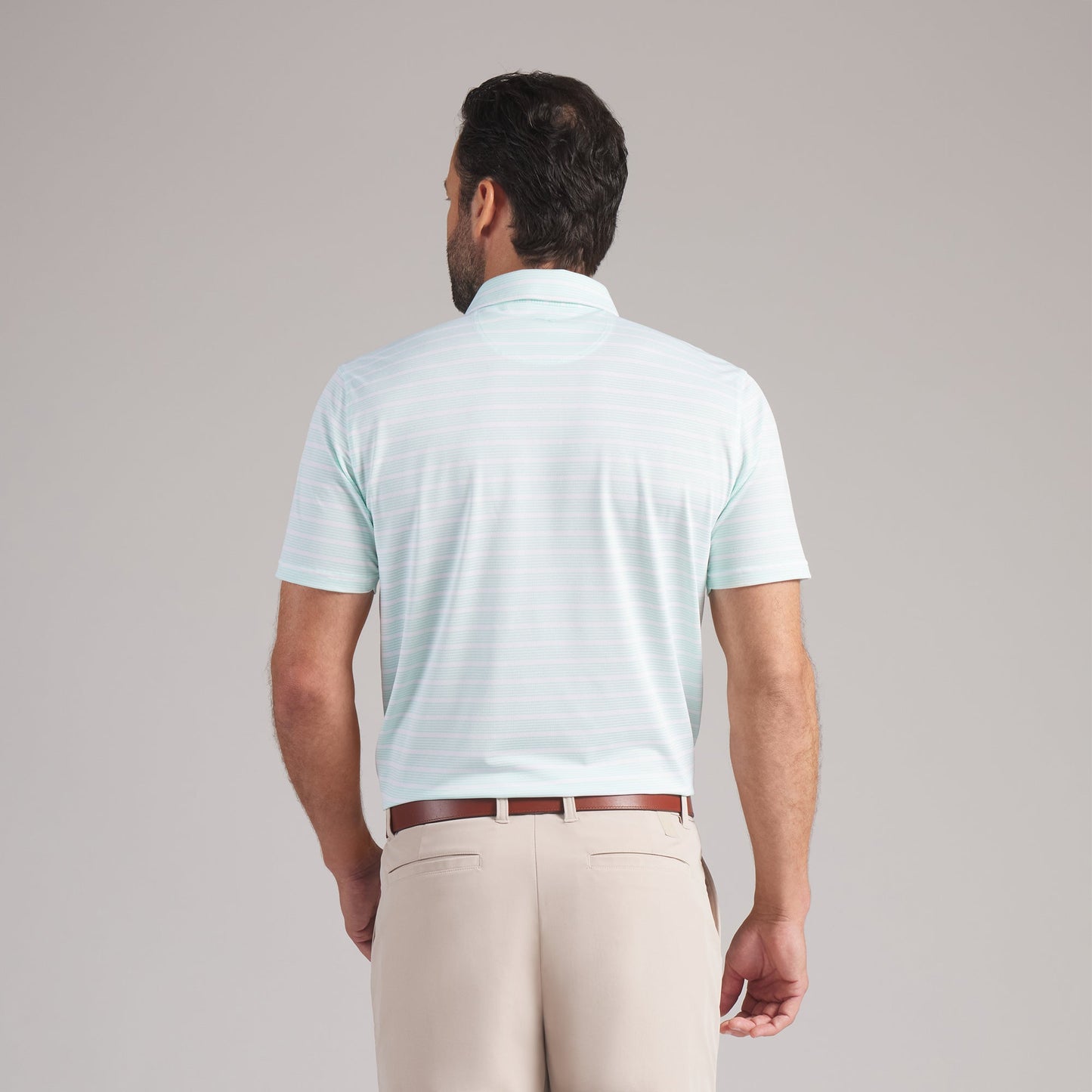 Clubhouse Stripe Golf Polo - Puma Golf Essential