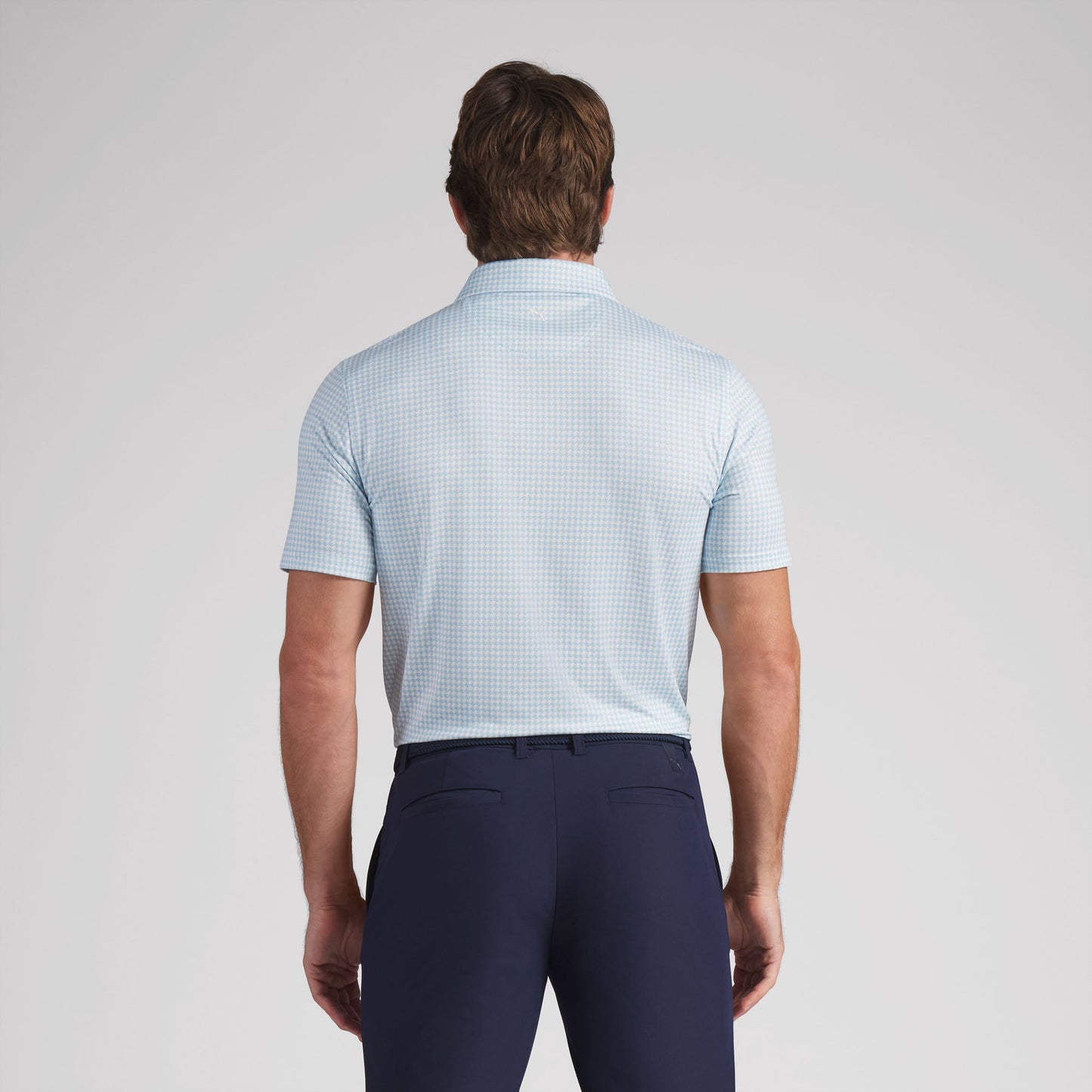 CLOUDSPUN Mono Check BN Golf Polo - Puma Golf Value
