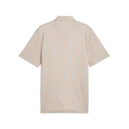 CLOUDSPUN Mono Check BN Golf Polo - Puma Golf Value