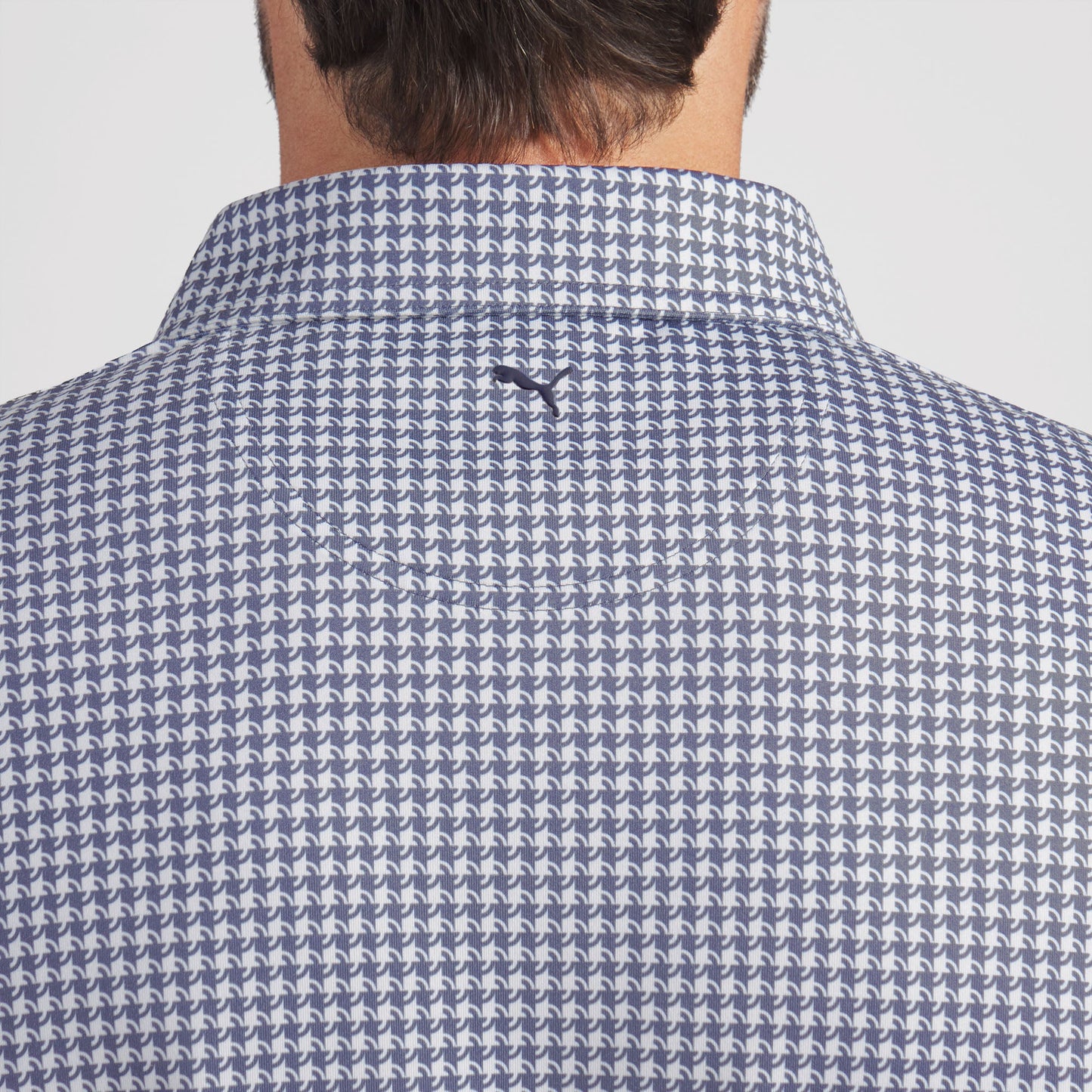 CLOUDSPUN Mono Check BN Golf Polo - Puma Golf Value