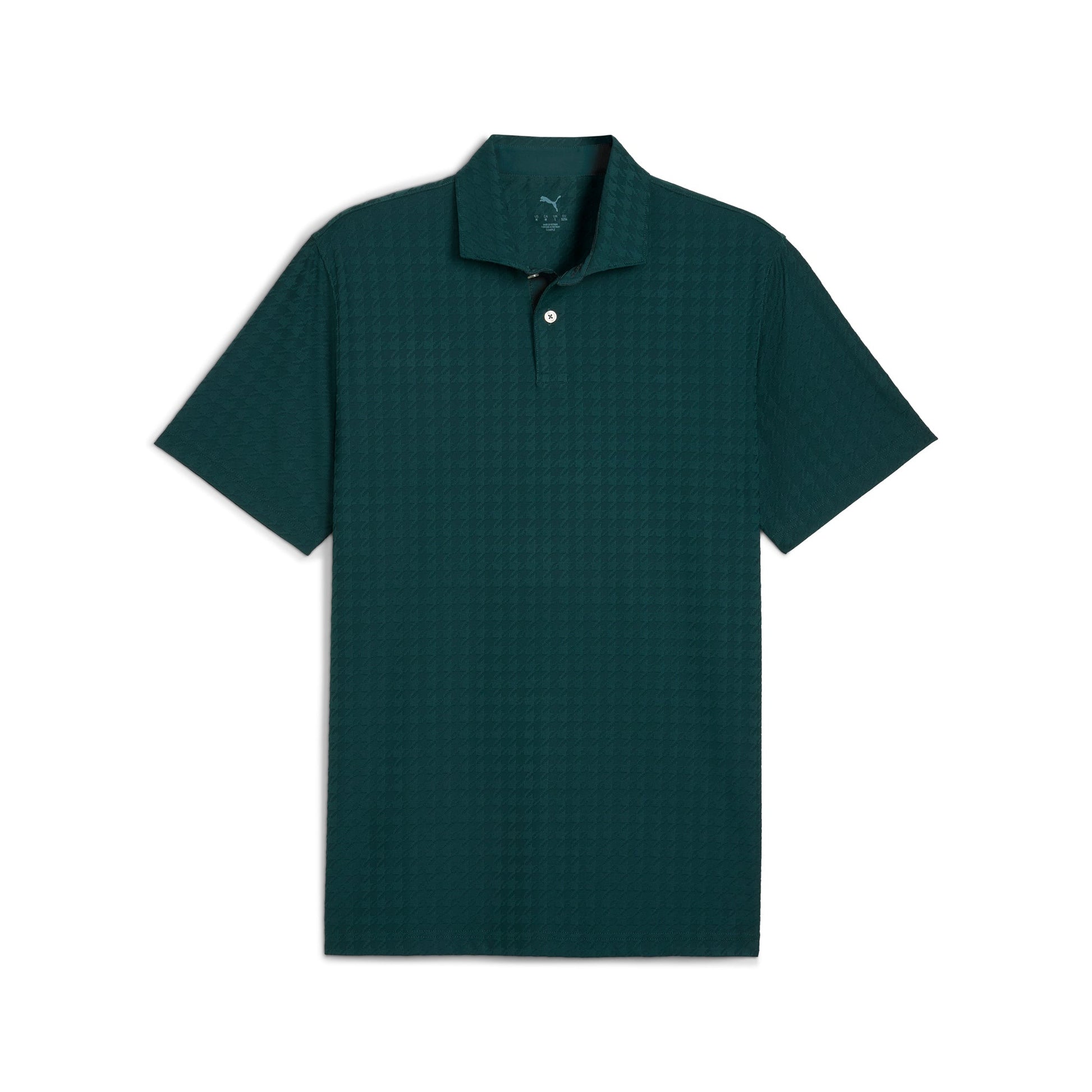 MATTR Houndstooth Golf Polo - Puma Golf Quality