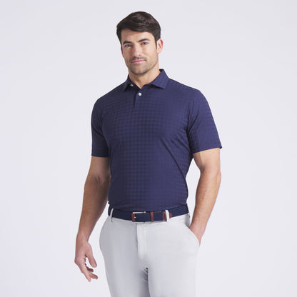 MATTR Houndstooth Golf Polo - Puma Golf Quality