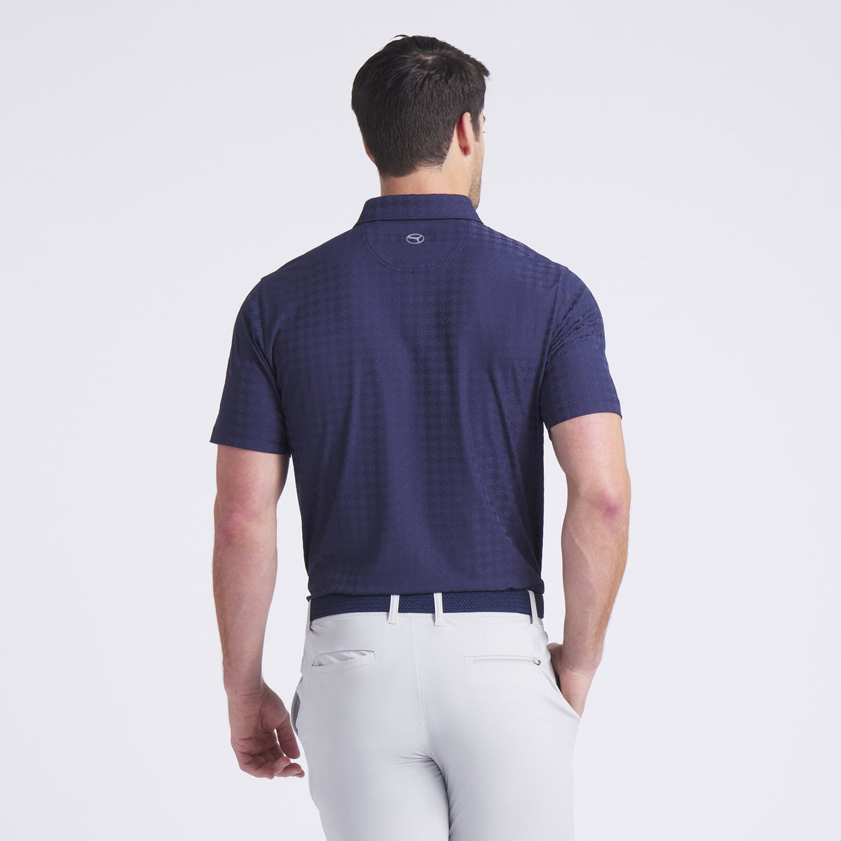 MATTR Houndstooth Golf Polo - Puma Golf Quality