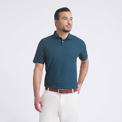 MATTR Houndstooth Golf Polo - Puma Golf Quality