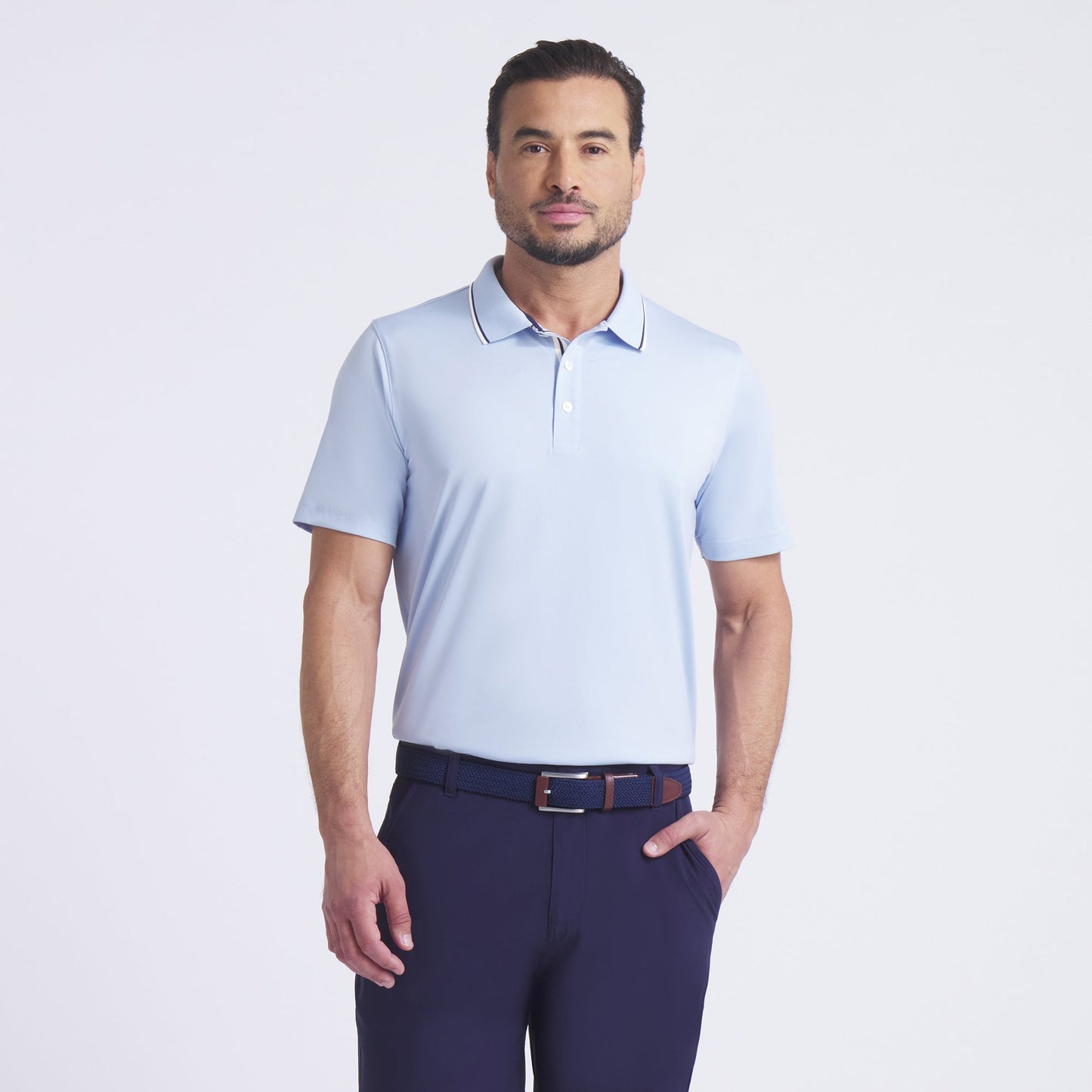 MATTR Elevated Solid Golf Polo - Puma Golf Trusted