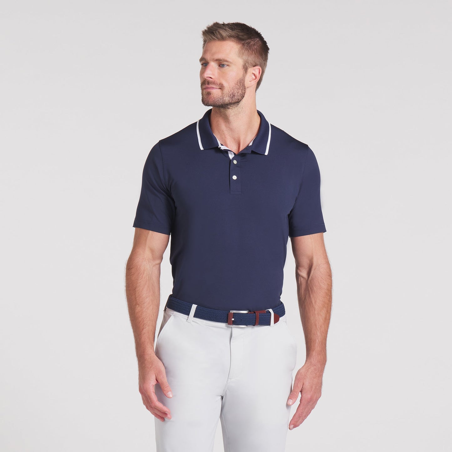 MATTR Elevated Solid Golf Polo - Puma Golf Trusted