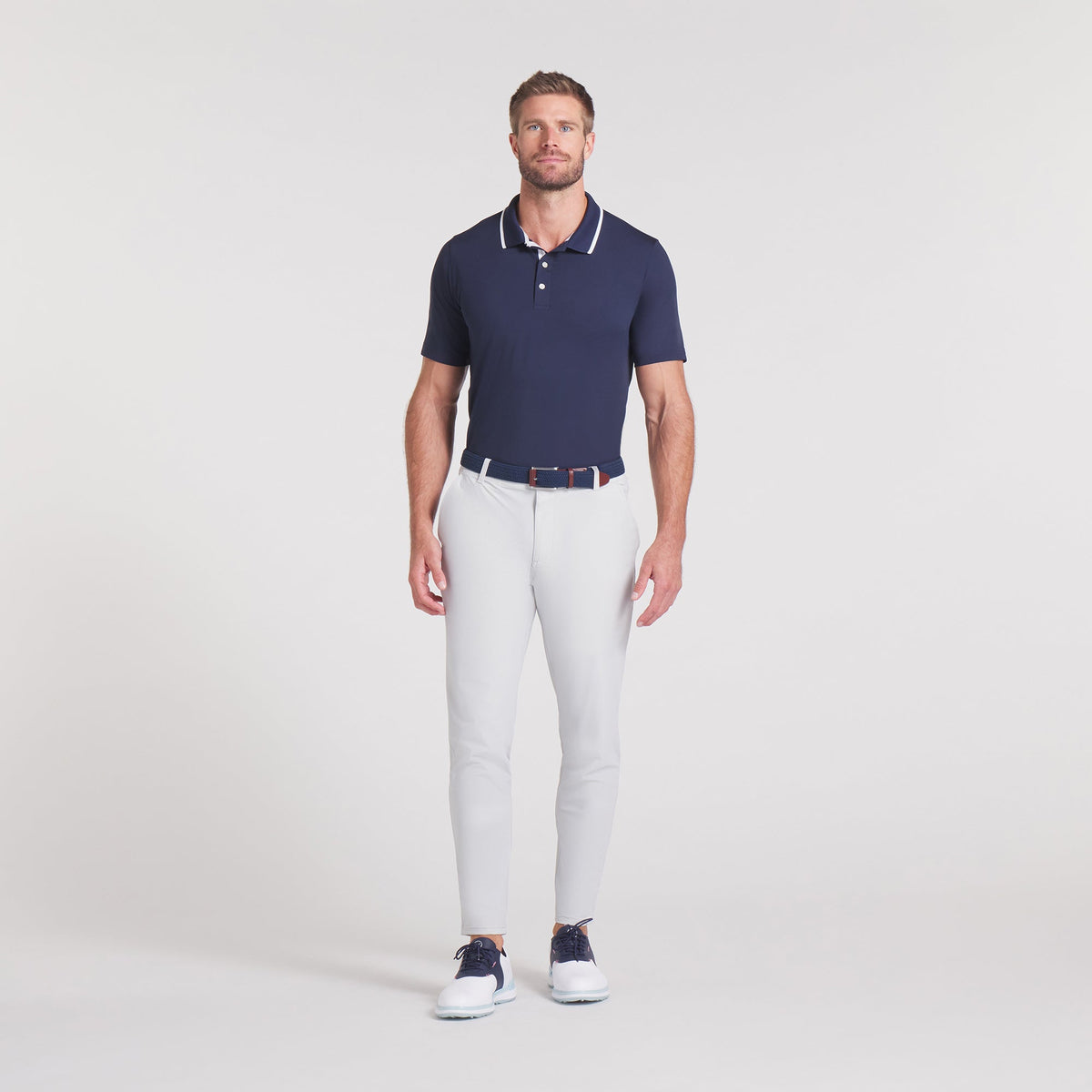 MATTR Elevated Solid Golf Polo - Puma Golf Trusted