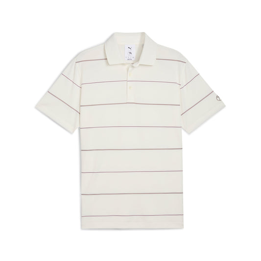 AP Rugby Stripe Golf Polo - Puma Golf Essential
