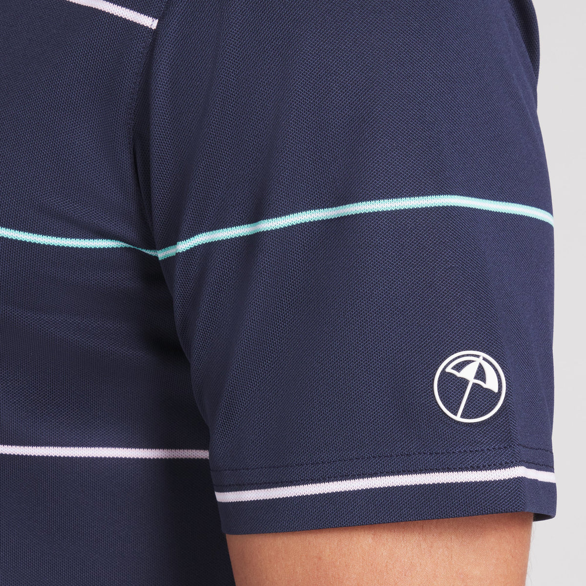 AP Rugby Stripe Golf Polo - Puma Golf Essential