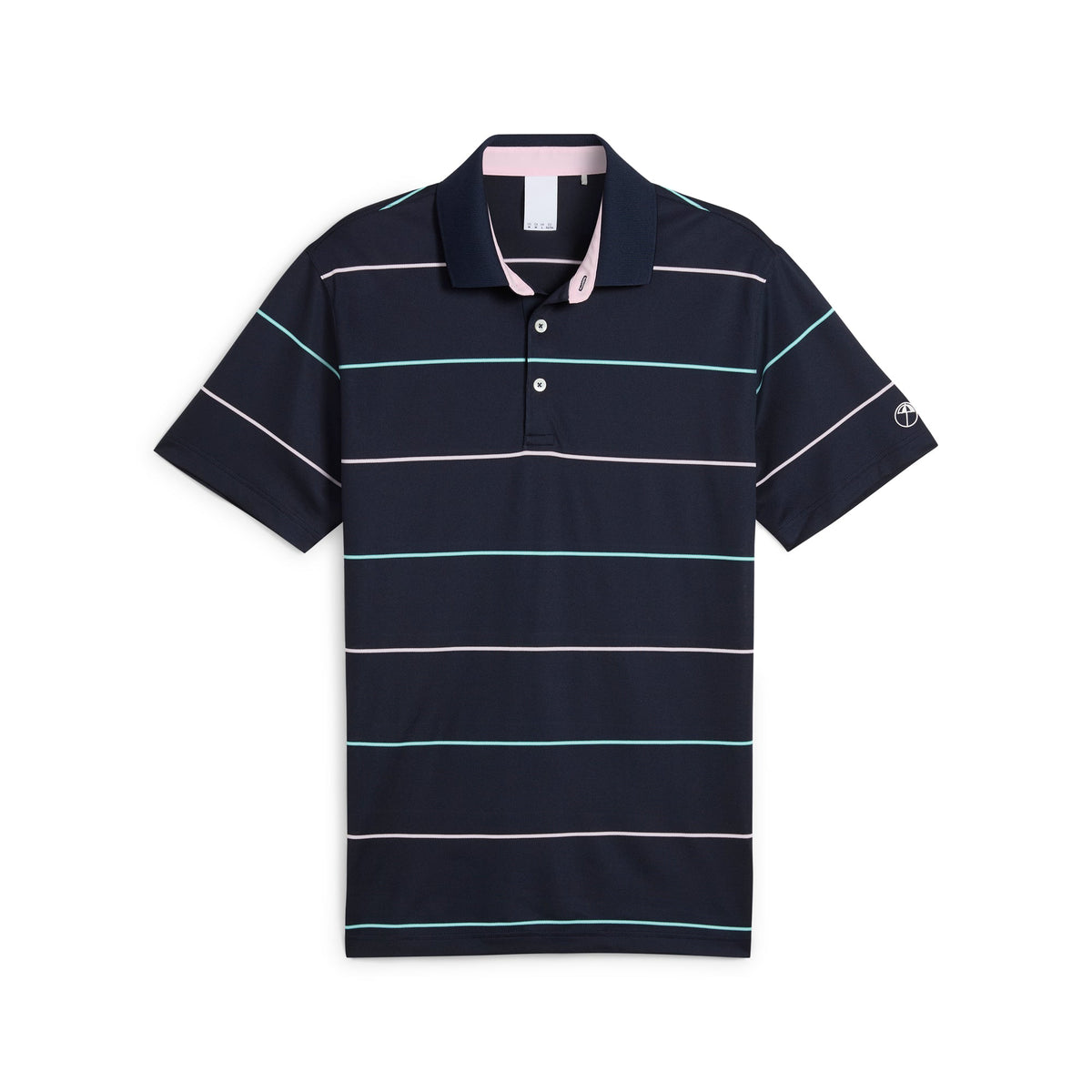 AP Rugby Stripe Golf Polo - Puma Golf Essential