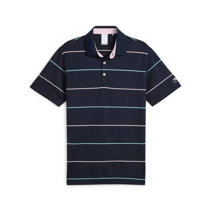 AP Rugby Stripe Golf Polo - Puma Golf Essential